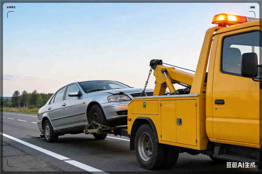 沾益区拖车救援电话【案例】